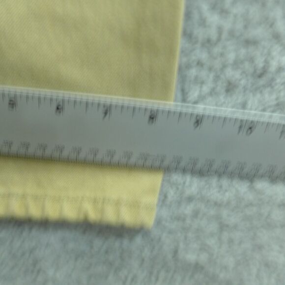 Levi's 501 Button Fly Beige Straight Leg Jeans Men's Size Tan Men's Size 34x30 - Picture 8 of 13